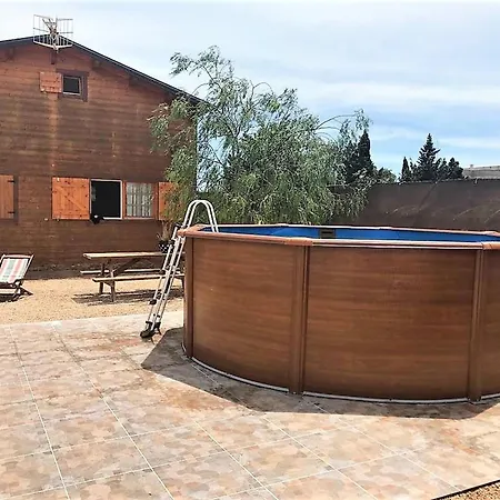 Holiday home Carmeta - Casa Rural De Madera Con Jardin, Piscina Privada Y Barbacoa - Deltavacaciones
